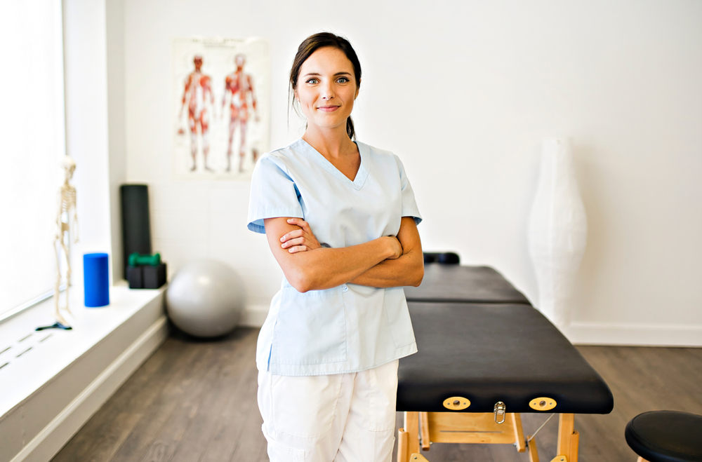 woman physical therapist
